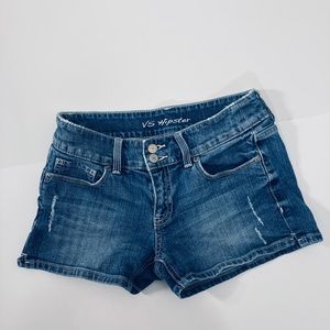 Victoria’s Secret med wash jean shorts size 0